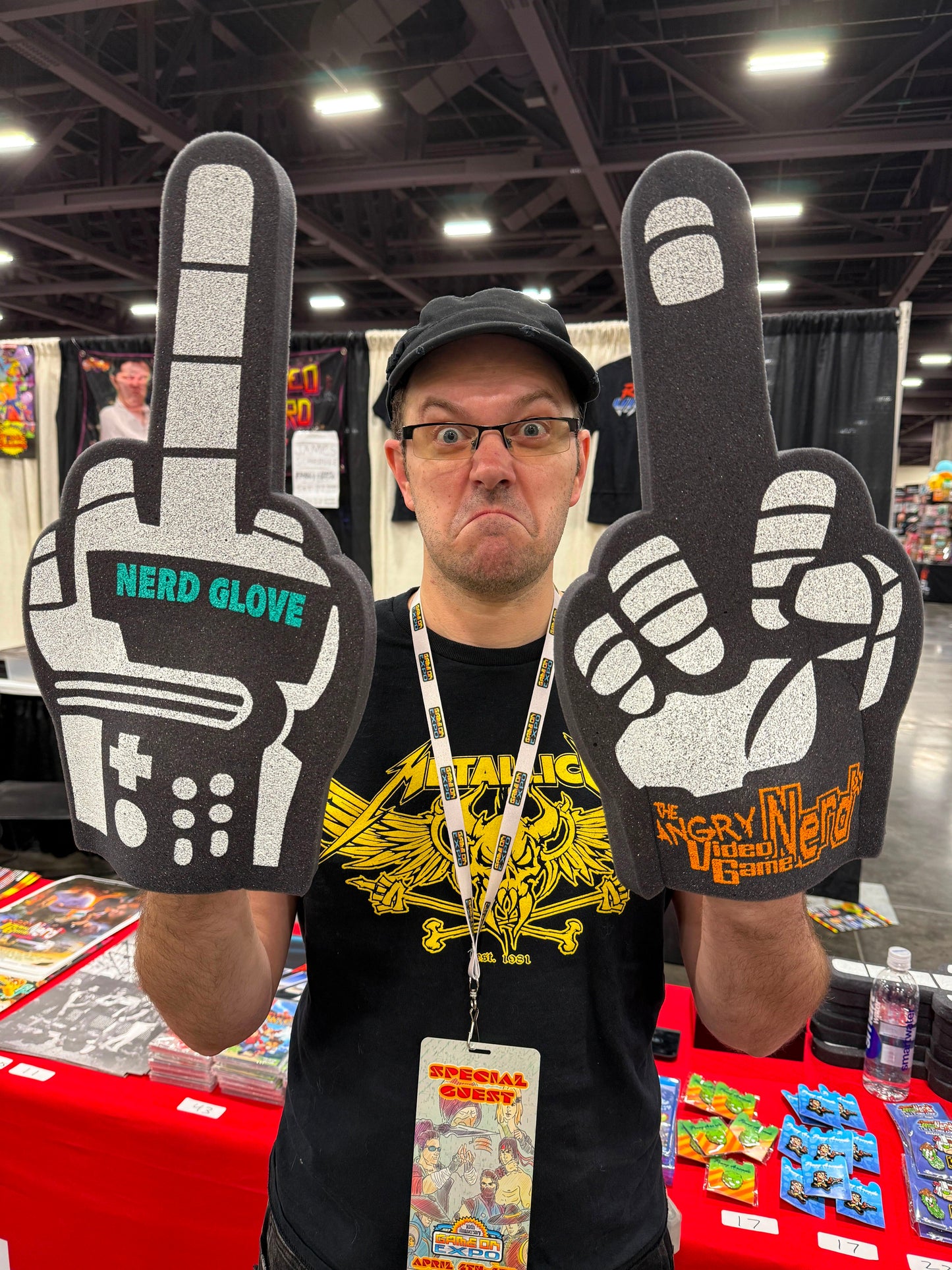 AVGN Nerd Glove Foam Finger