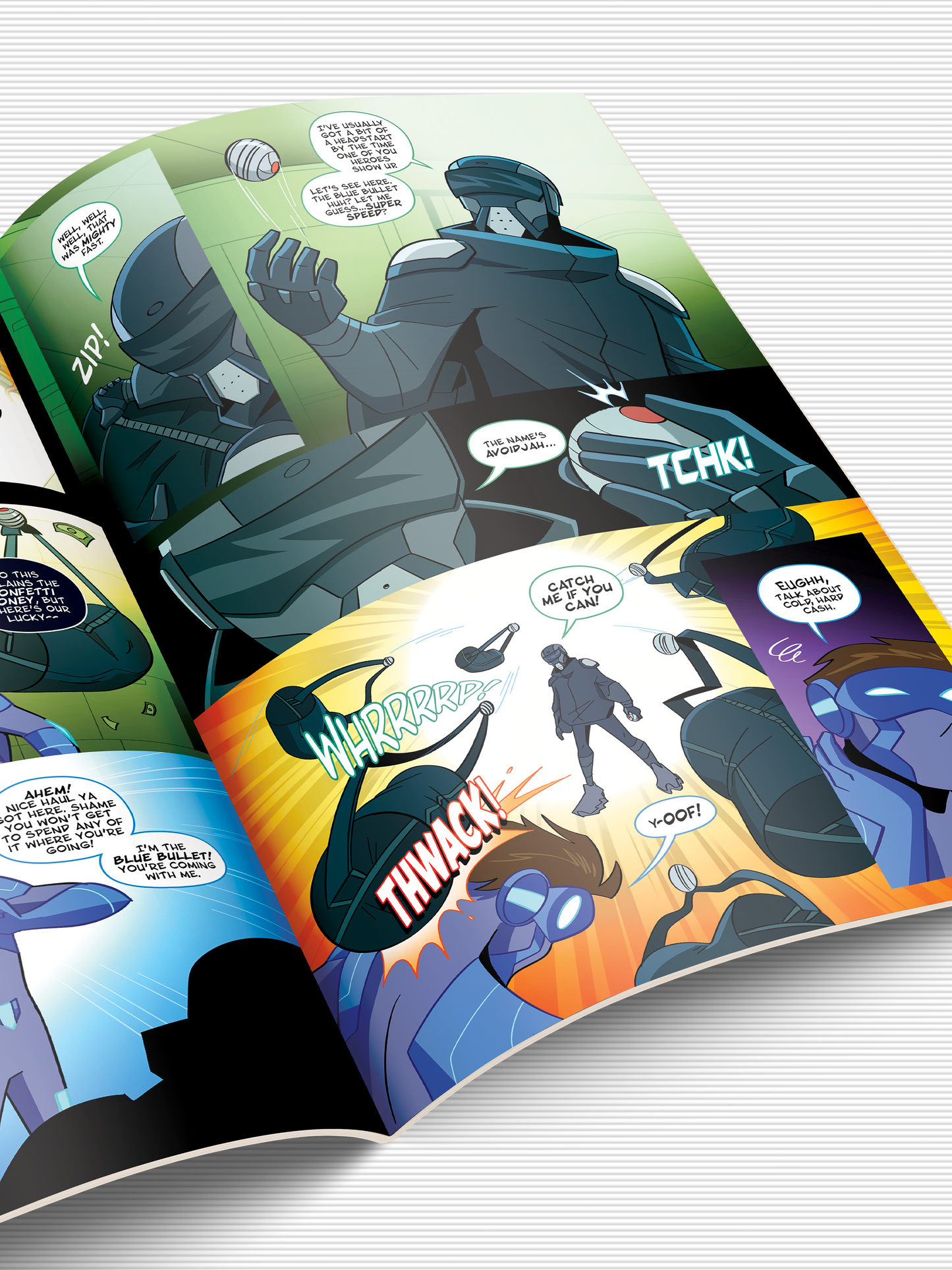 XanderFlicks: Bullet-Boy #1-2 Comic Physical Edition Bundle