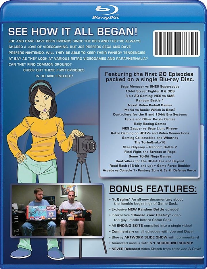 Game Sack Volume 1 Blu-ray