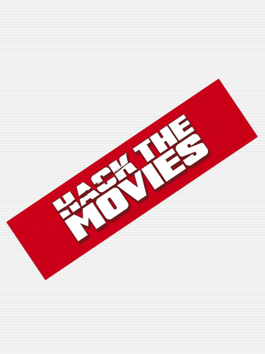Hack The Movies Bumper Sticker