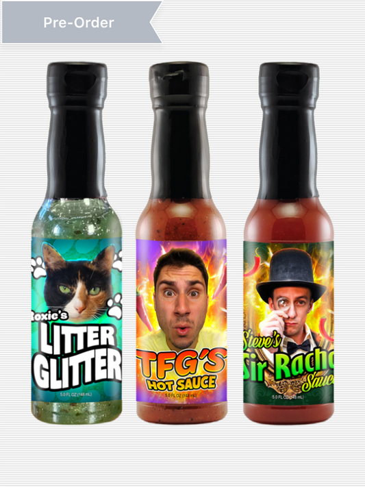 TFG Vlogs: Triple Sauce Pack (Pre-Order)