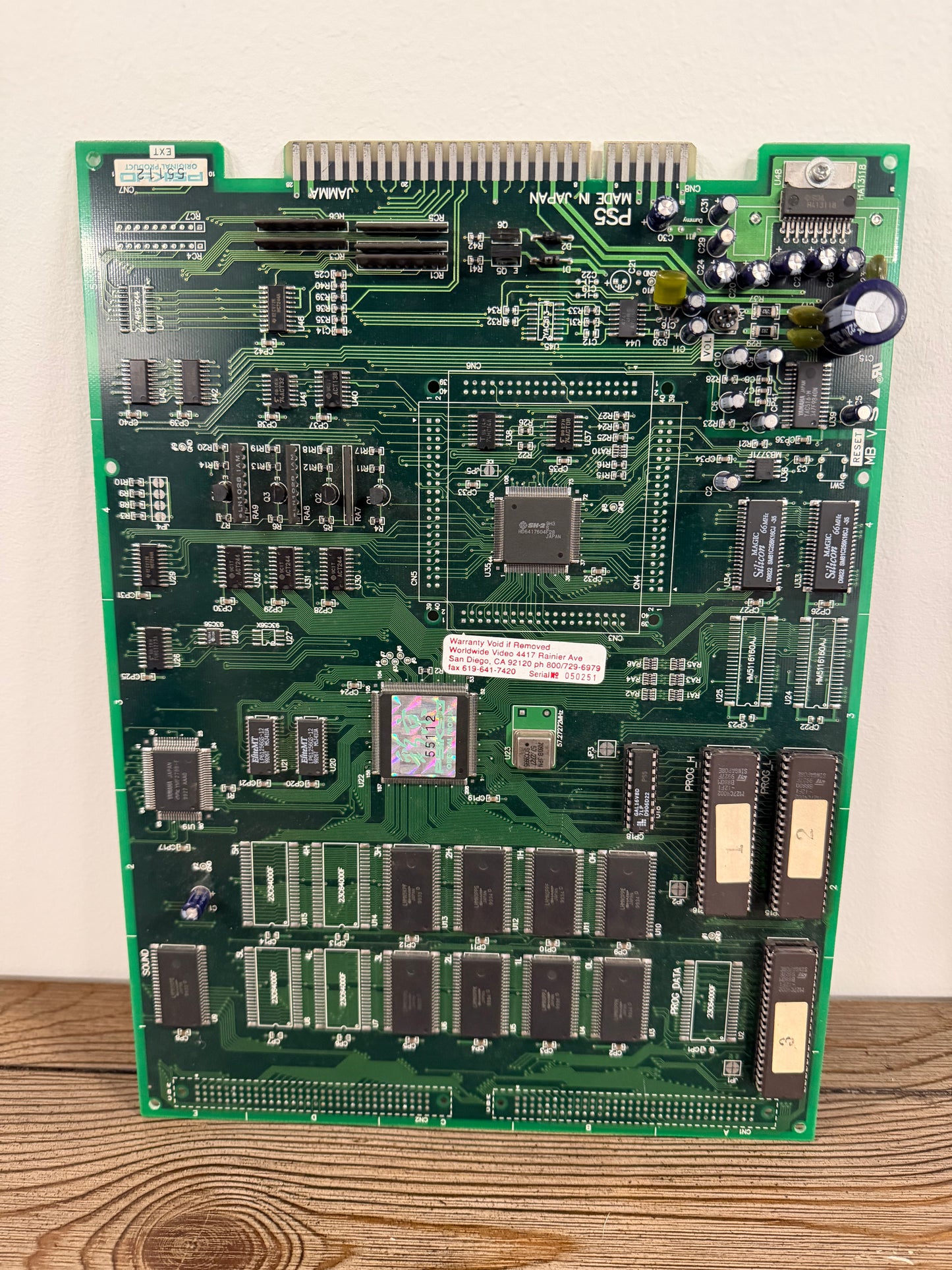 Strikers 1945 III PCB