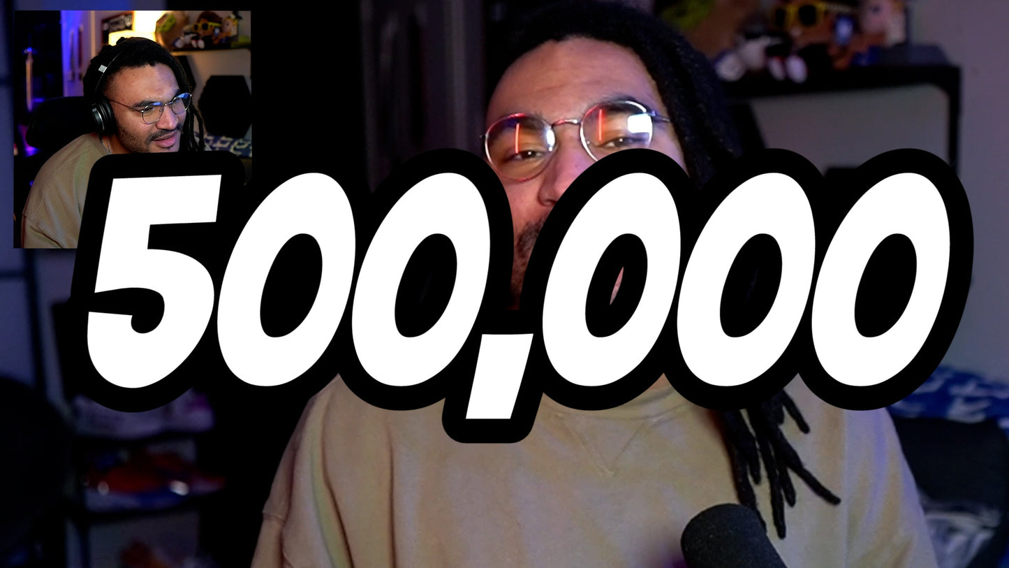 JayMoji Commemorative 500K Subscriber Post Card