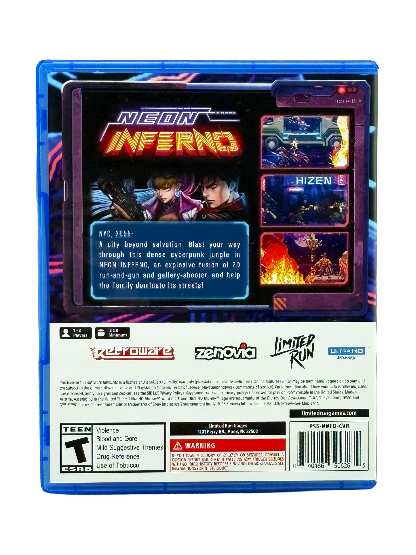 Neon Inferno Standard Edition - Playstation 5