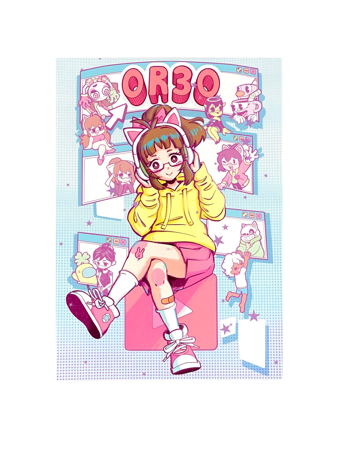 OR3O Bundle (Shirt, Poster, Pin)