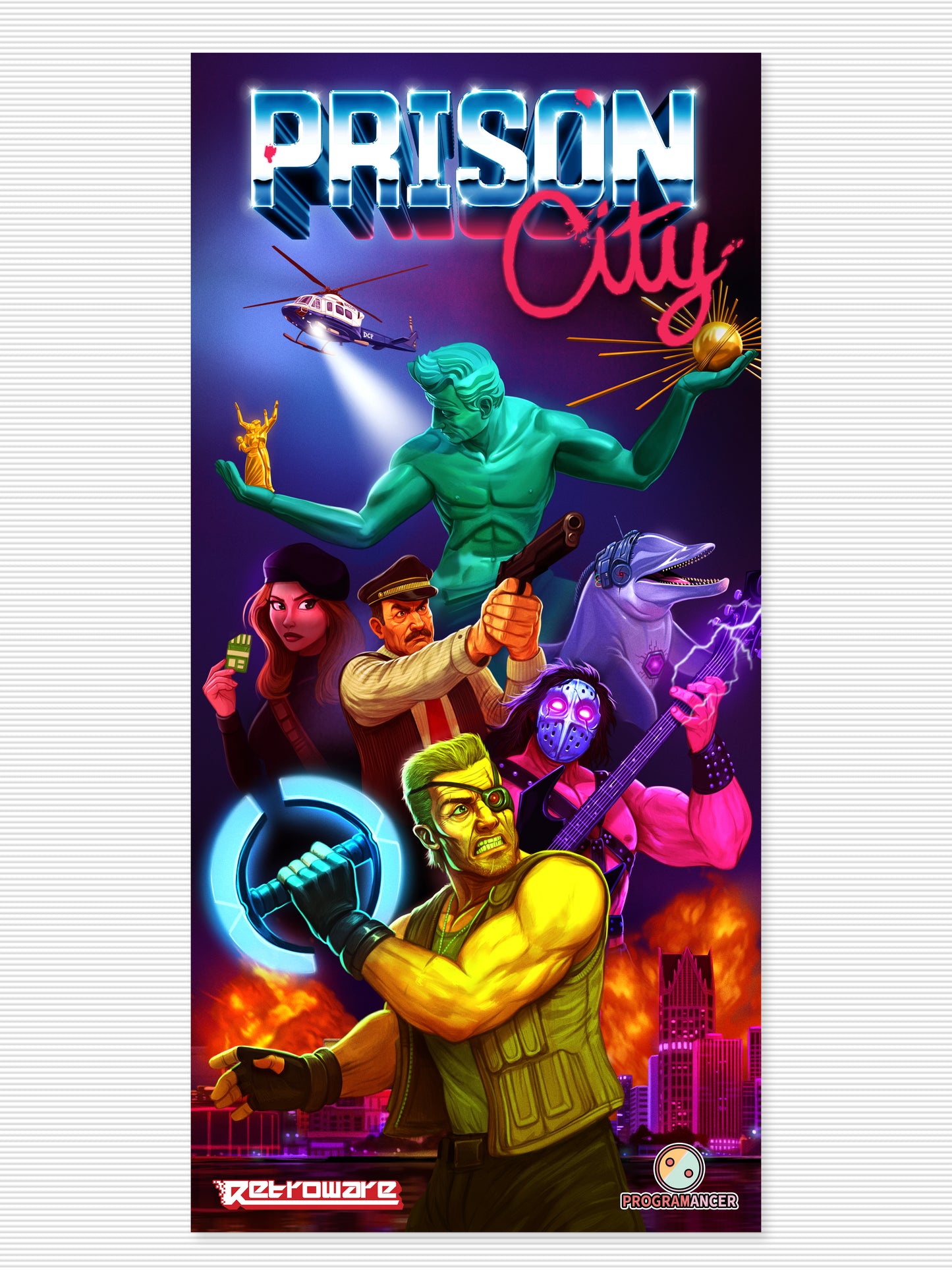 *FREE Prison City Double-Sided Poster