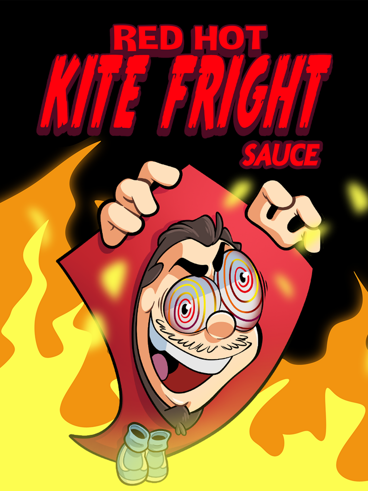 Caddicarus RED HOT KITE FRIGHT (Red Habanero) (Pre-Order)