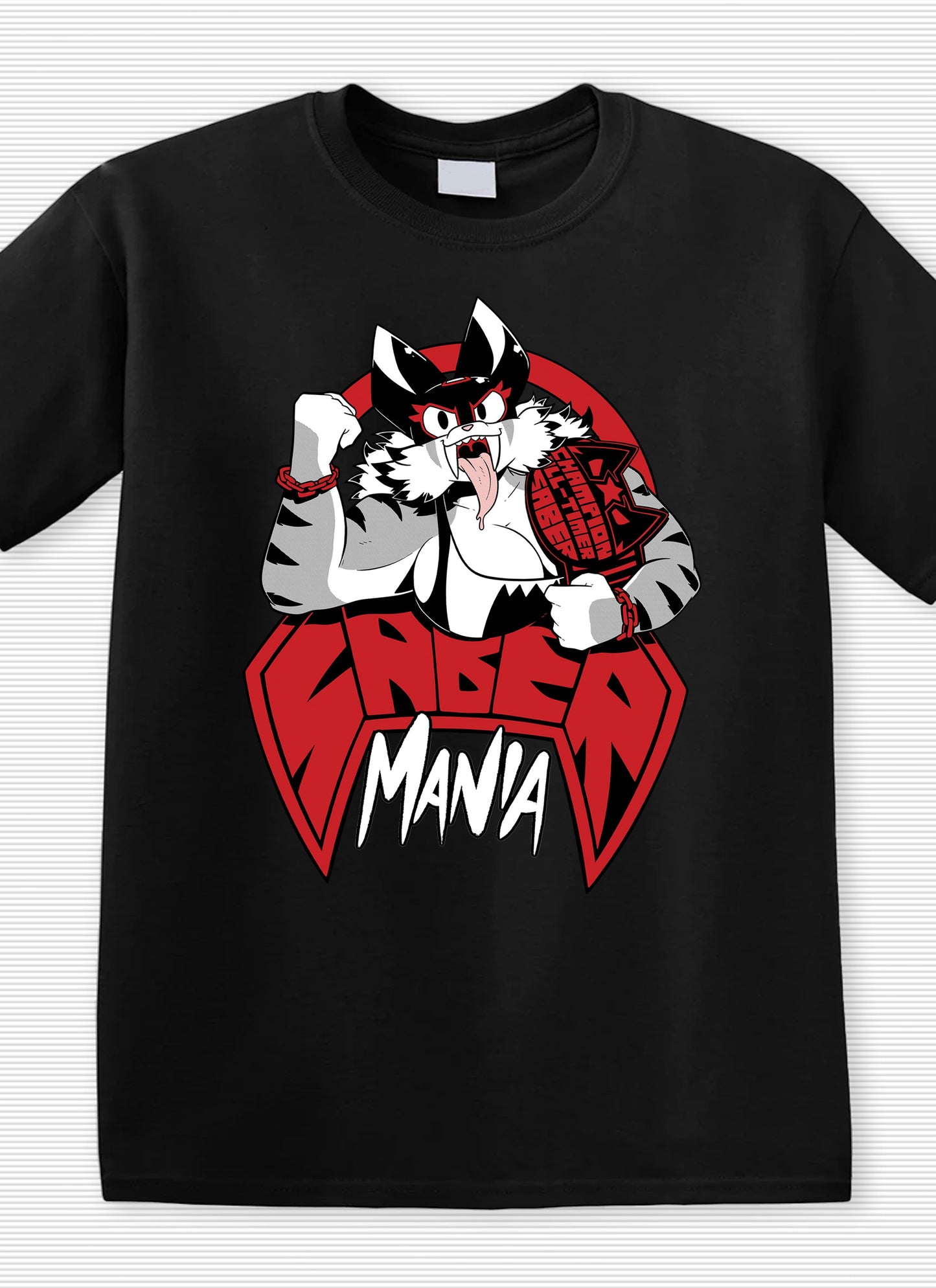 Ring Cats Anniversary Black T-Shirt