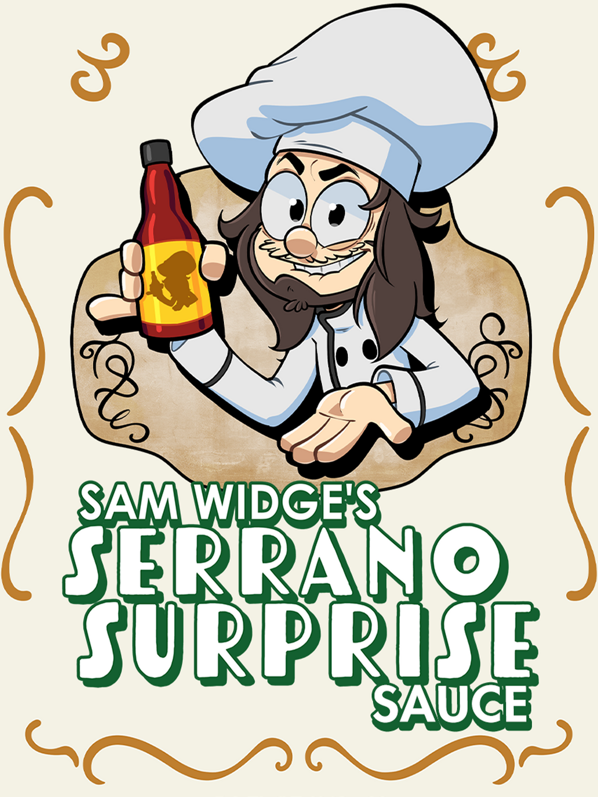 Caddicarus SAM WIDGE’S SERRANO SURPRISE (Garlic Serrano) (Pre-Order)