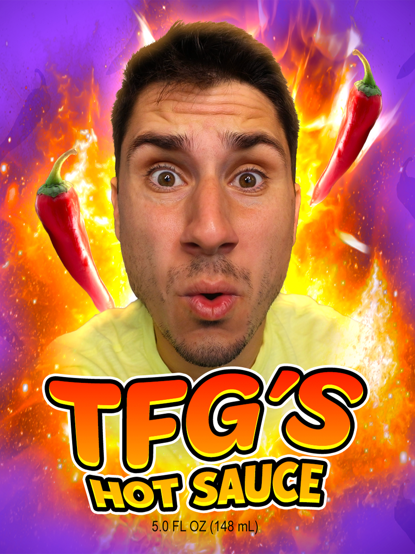 TFG Vlogs: "TFG's Hotsauce" (Cajun Cayenne) (Pre-Order)
