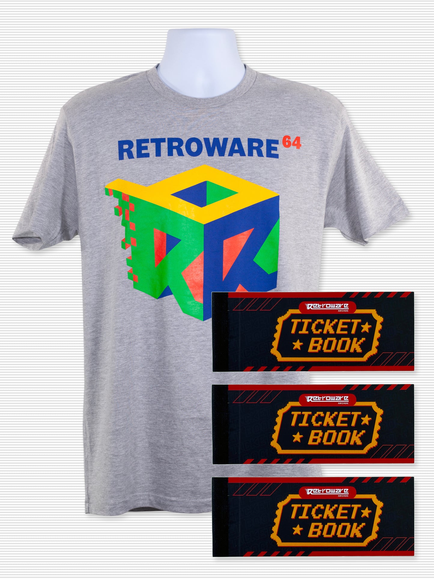 Retroware Arcade Retroware 64 Mega Bundle (15 Discount Passes and T-Shirt)