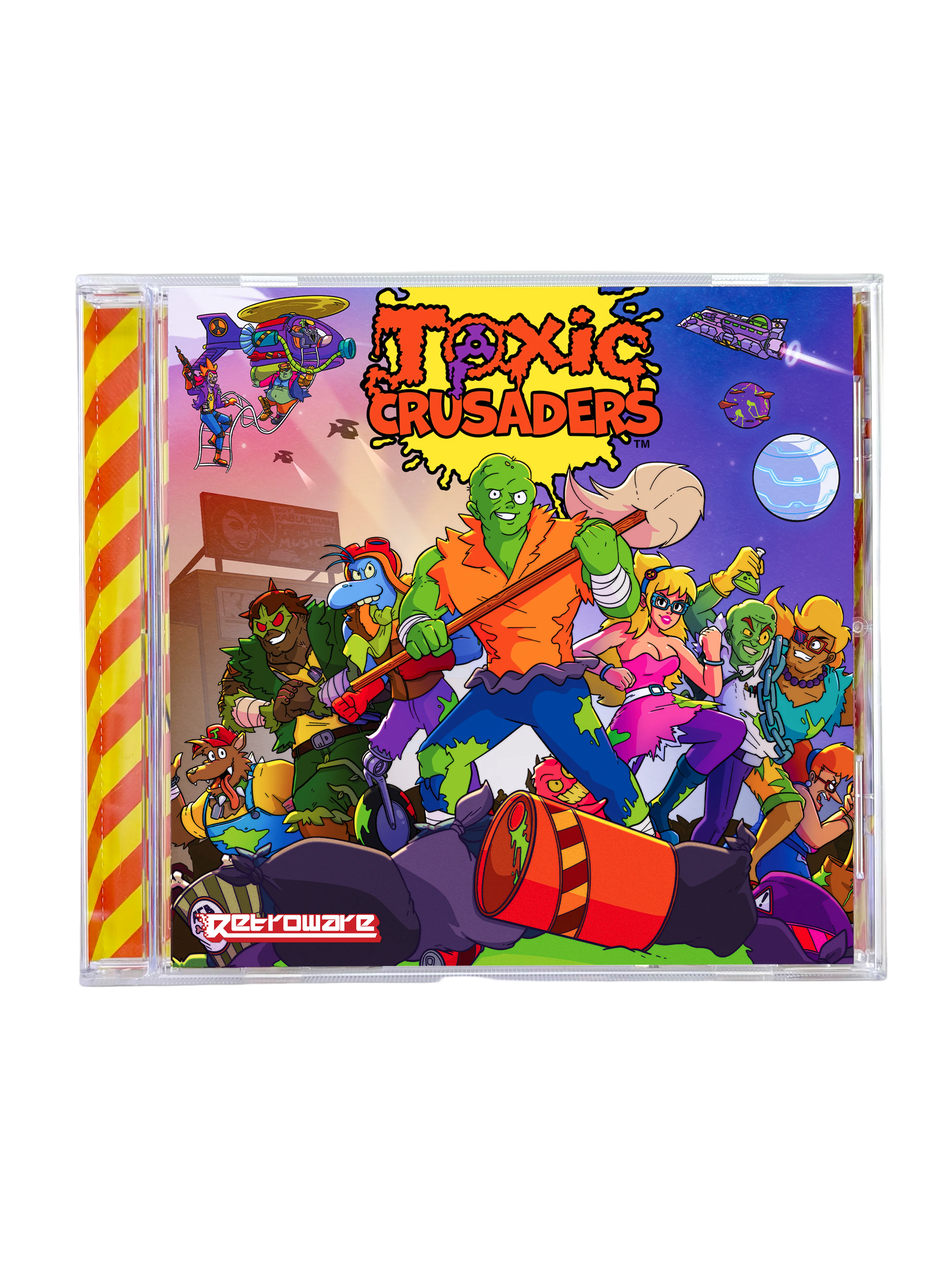 Toxic Crusaders CD - Original Soundtrack – Retroware