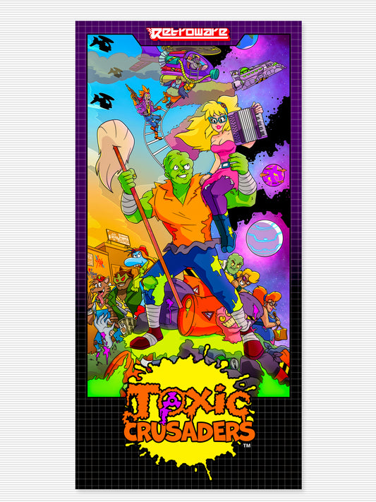 *FREE Toxic Crusaders Double-Sided Poster
