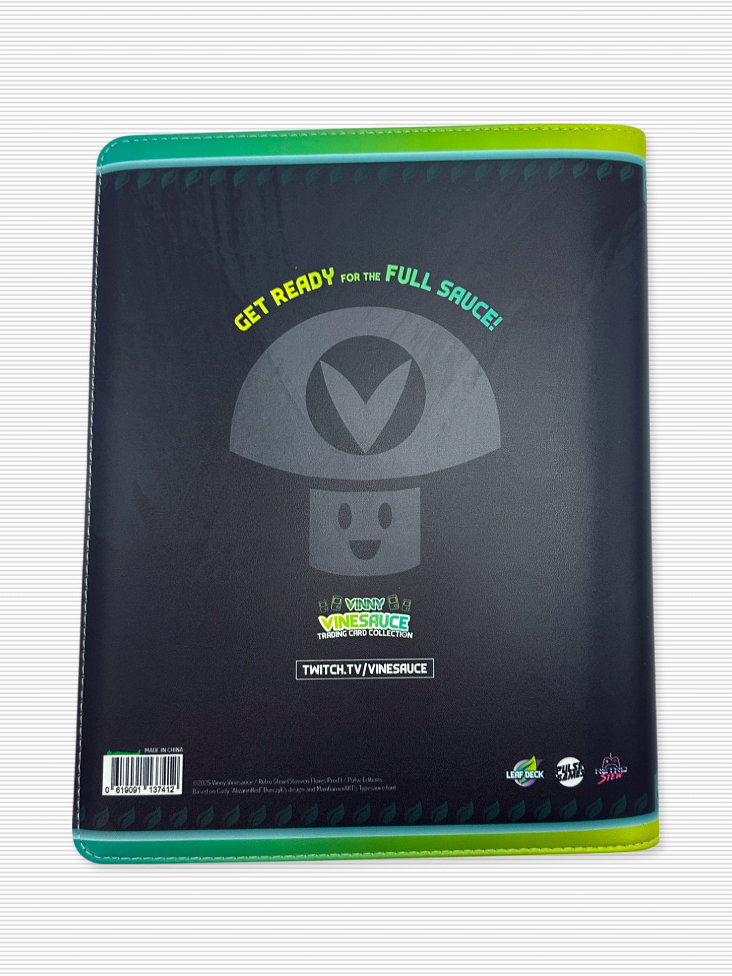 Vinesauce The Trading Card Collection Binder