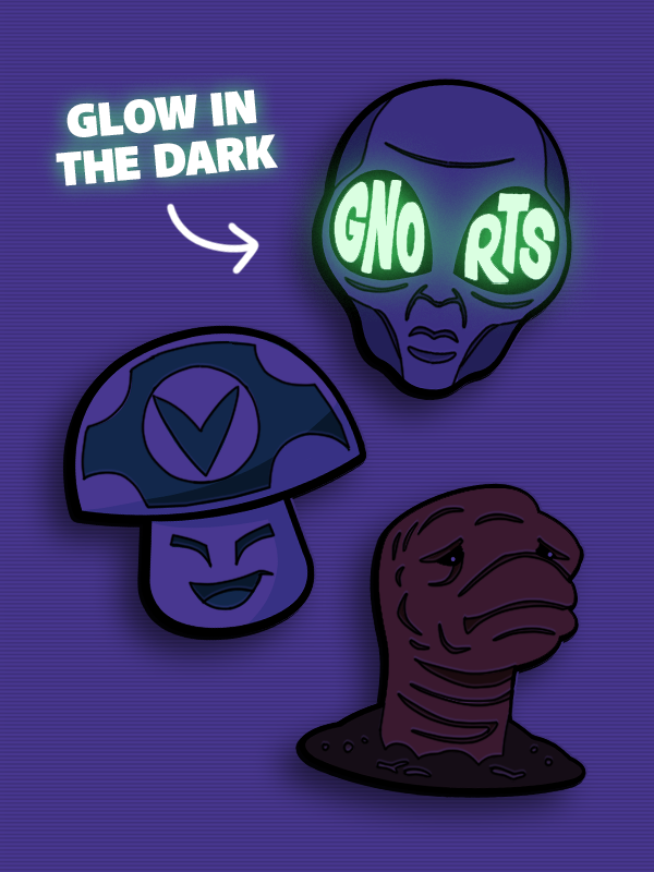 Vinesauce - 3 Pin Set