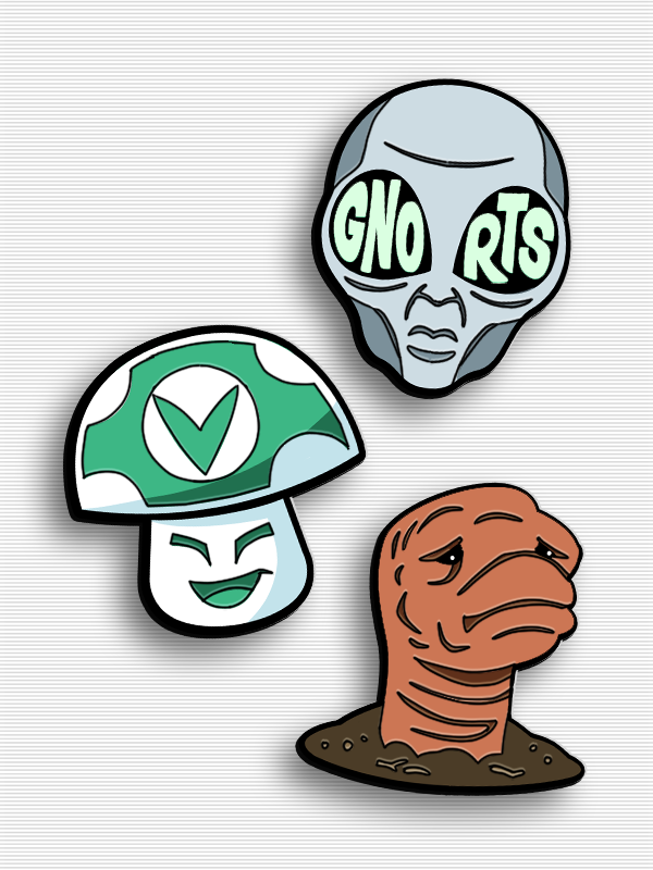 Vinesauce - 3 Pin Set