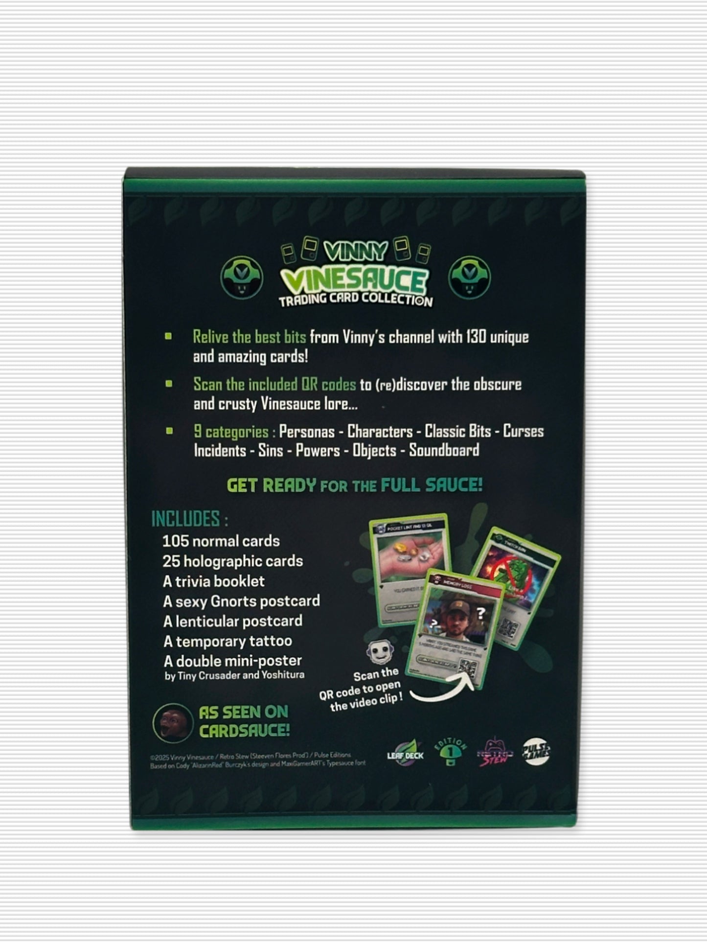 Vinesauce The Trading Card Collection