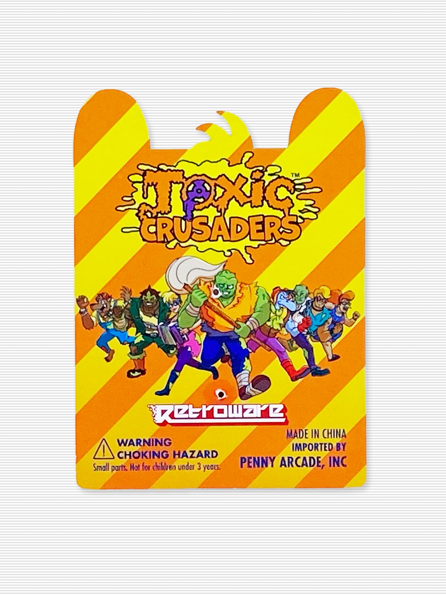 Toxic Crusaders Pin - PAX East 2024