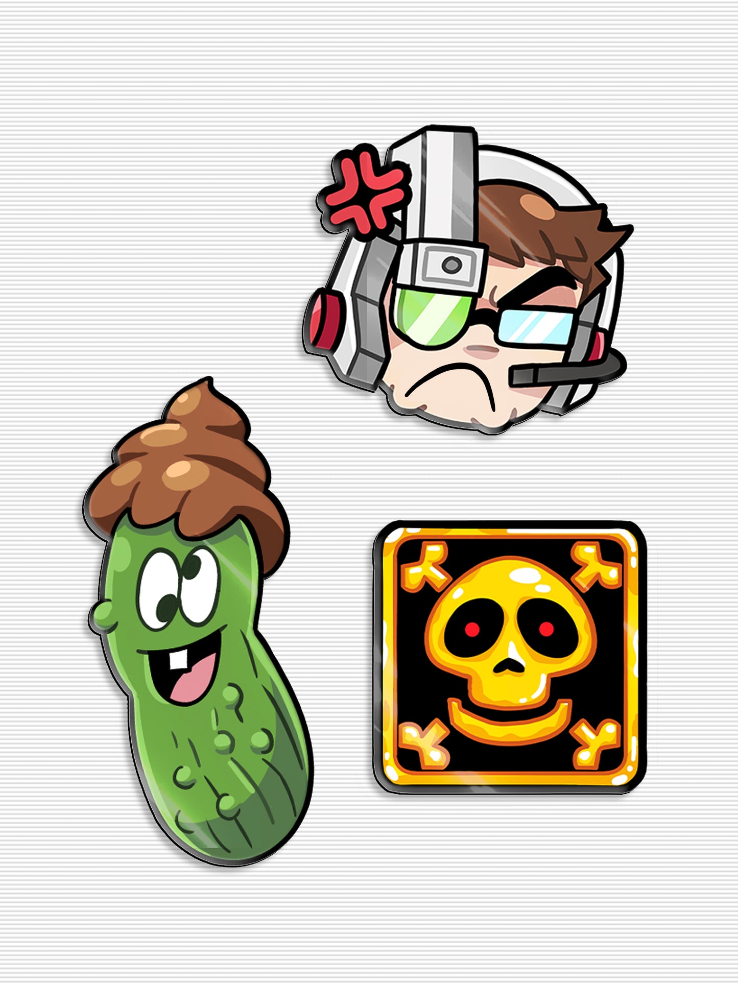 AVGN 1 & 2 Deluxe - 3 Pin Set