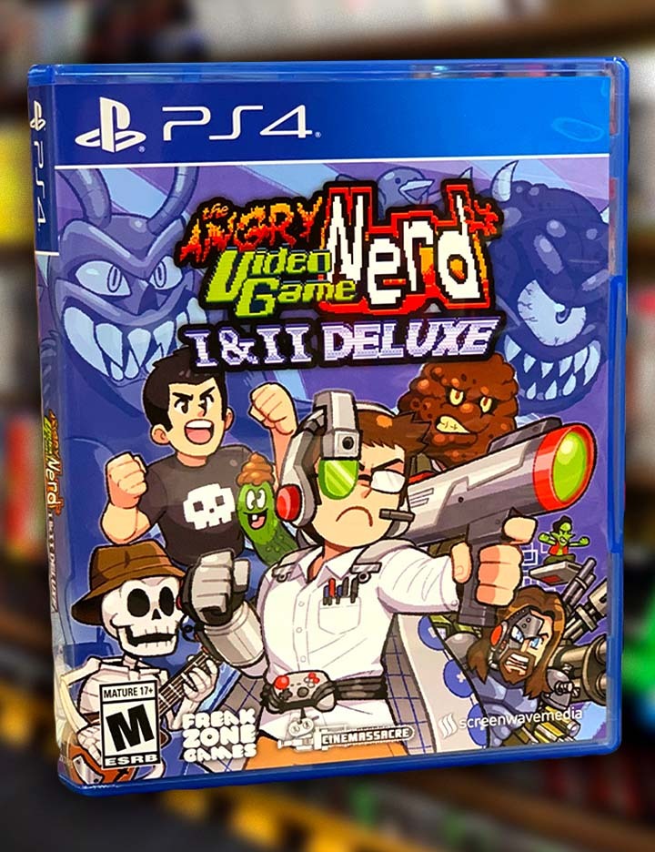 AVGN 1 & 2 Deluxe Video Game - PlayStation 4