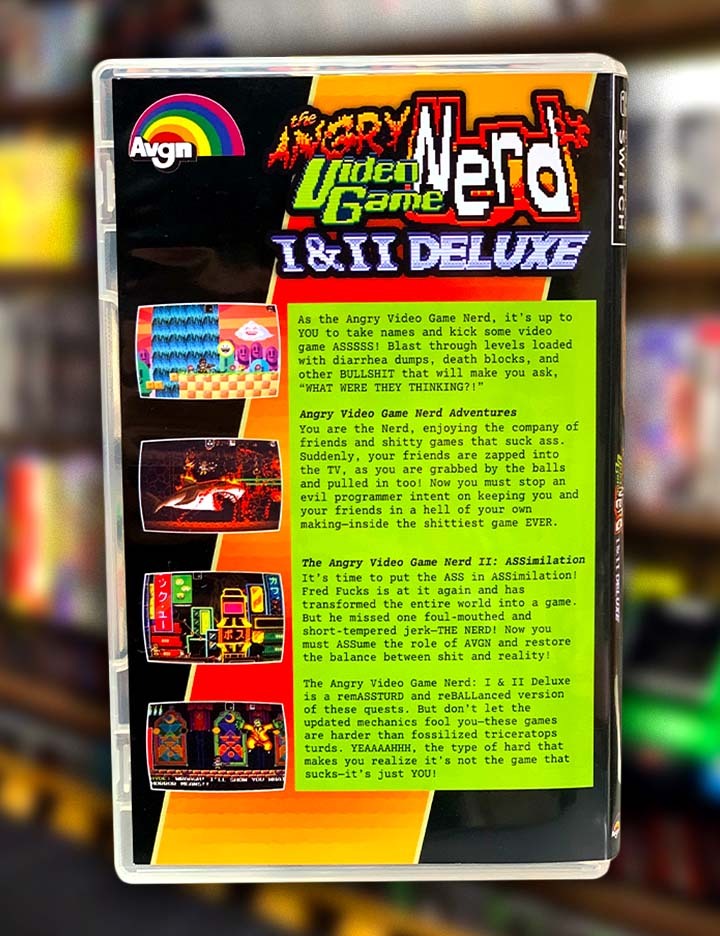 AVGN 1 & 2 Deluxe Video Game - Nintendo Switch