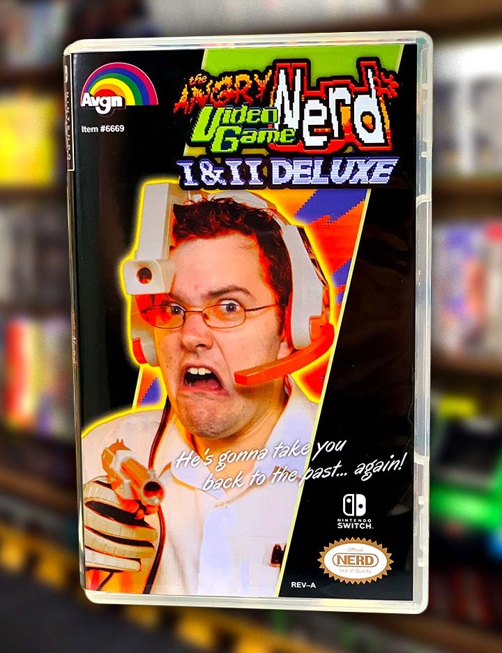 AVGN 1 & 2 Deluxe Video Game - Nintendo Switch