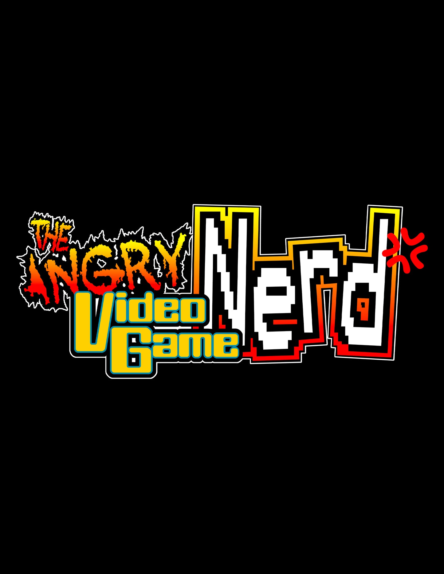 Angry Video Game Nerd Logo T-Shirt