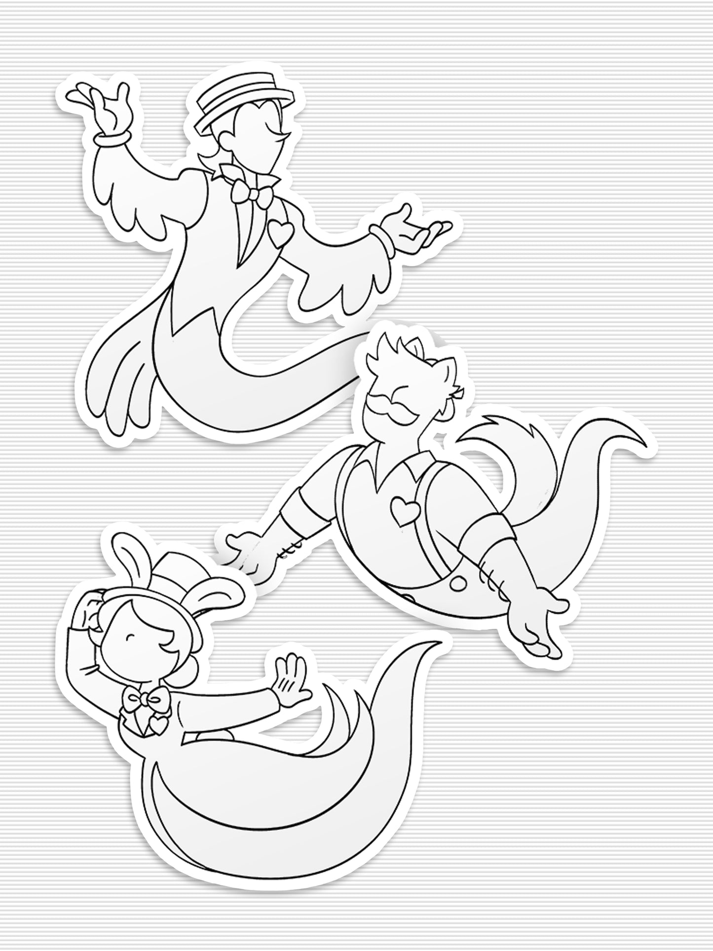 OR3O Clover 3 Sticker Bundle