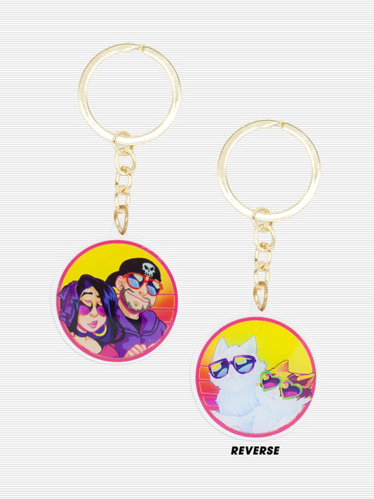 Matt McMuscles Keychain Charm