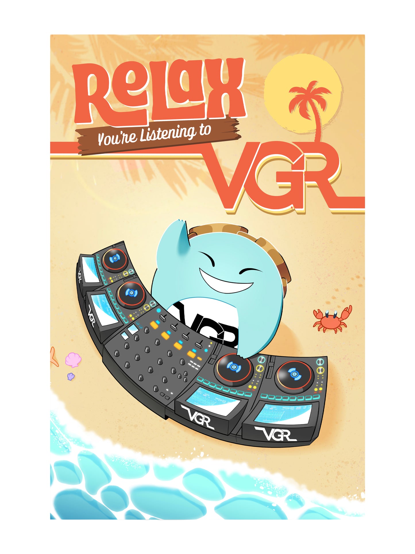 VGR Relax Poster (17x11)
