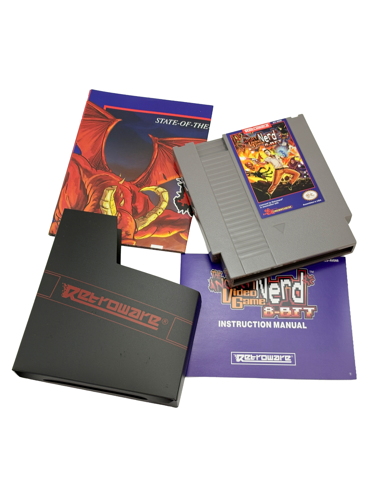 Angry Video Game Nerd 8-bit Standard Edition - Gray NES