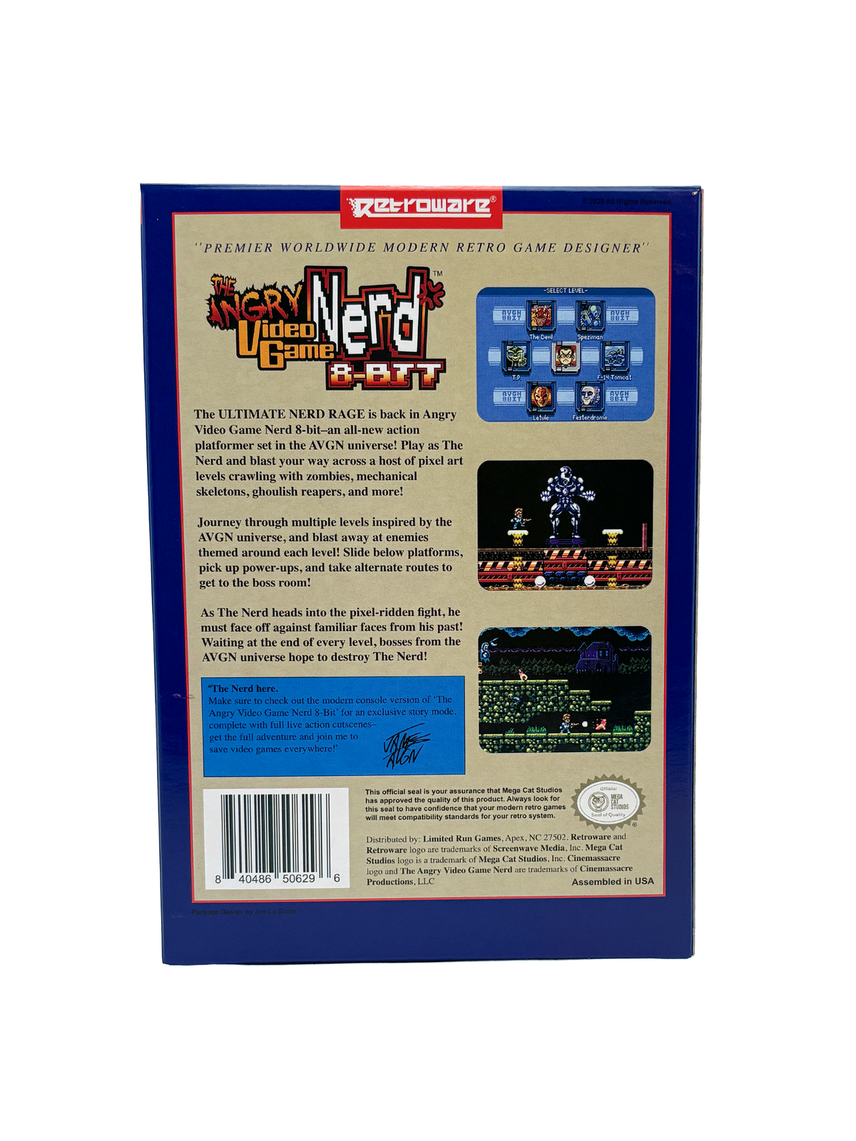 Angry Video Game Nerd 8-bit Limited Edition - Red NES