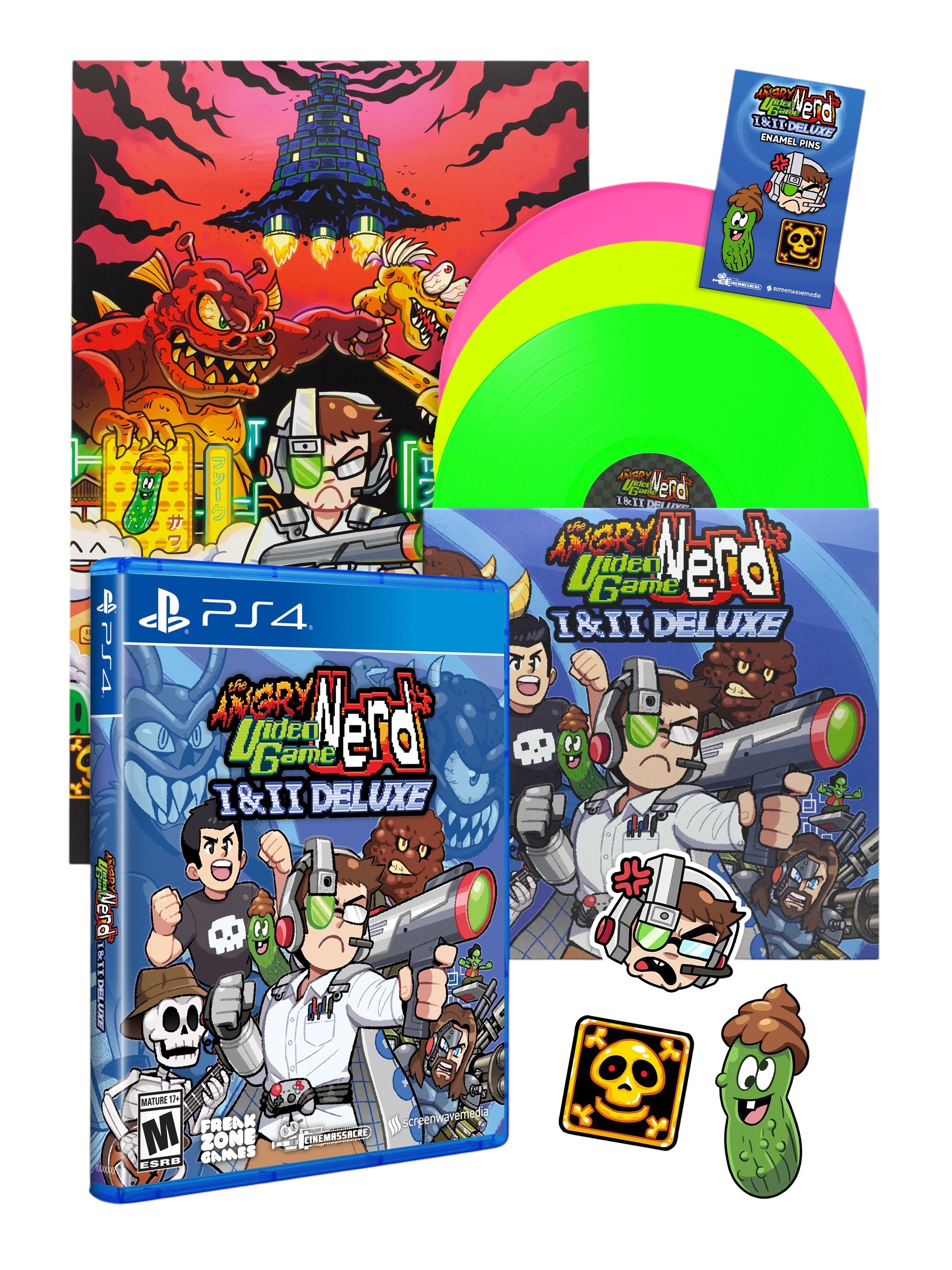 AVGN 1 & 2 Deluxe Video Game BUNDLE - PlayStation 4 – Retroware