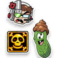 AVGN 1 & 2 Deluxe - 3 Sticker Bundle