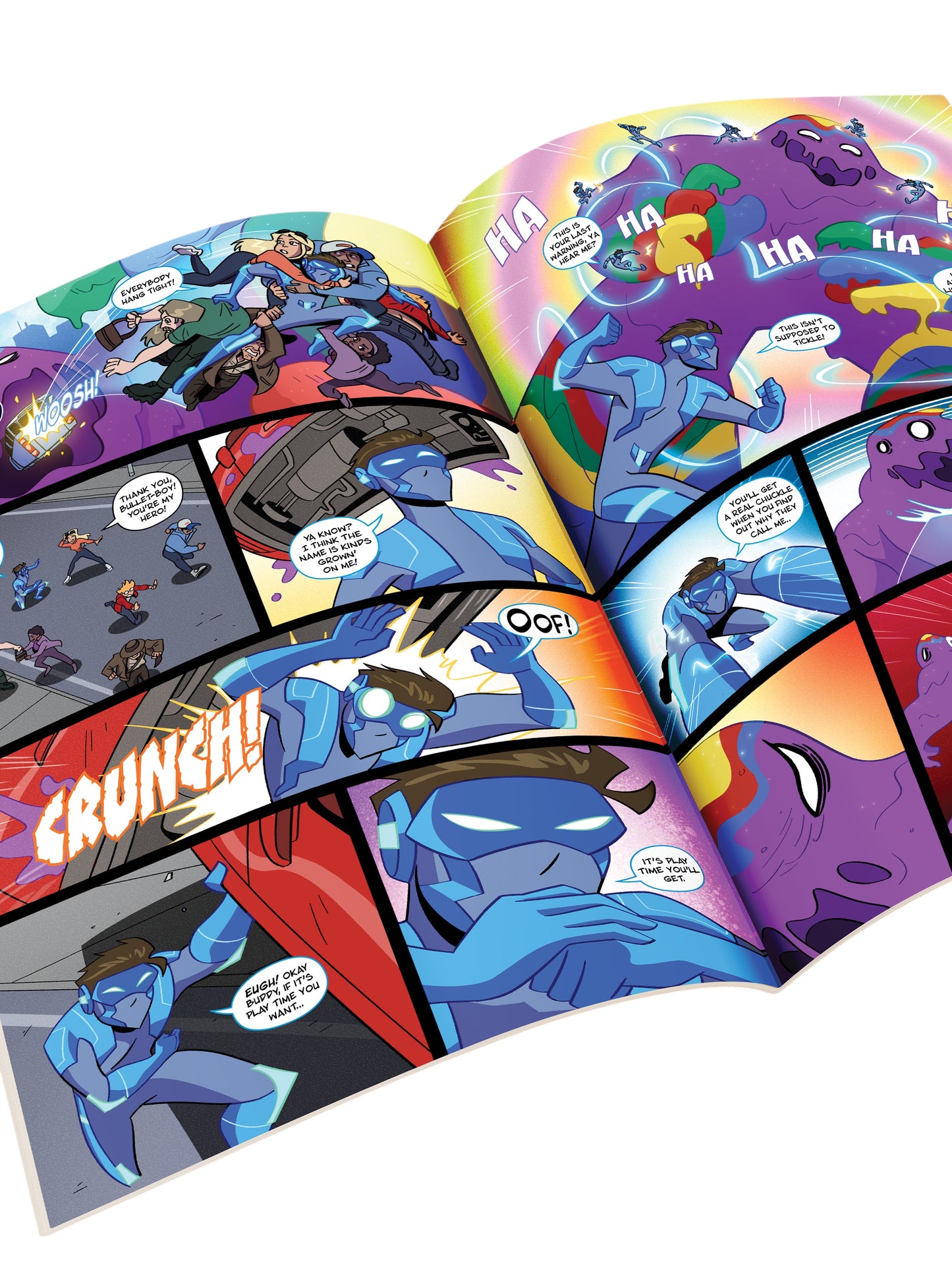 XanderFlicks: Bullet-Boy #1-3 Comic Physical Edition Bundle