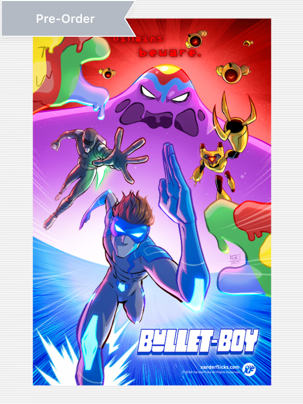 XanderFlicks: Bullet-Boy "Trilogy" 11x17 Poster (Pre-Order)
