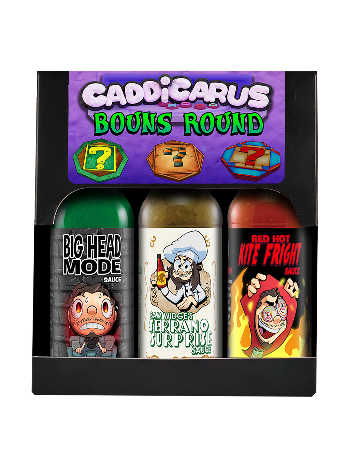 Caddicarus BOUNS ROUND (3 Pack) (Pre-Order)