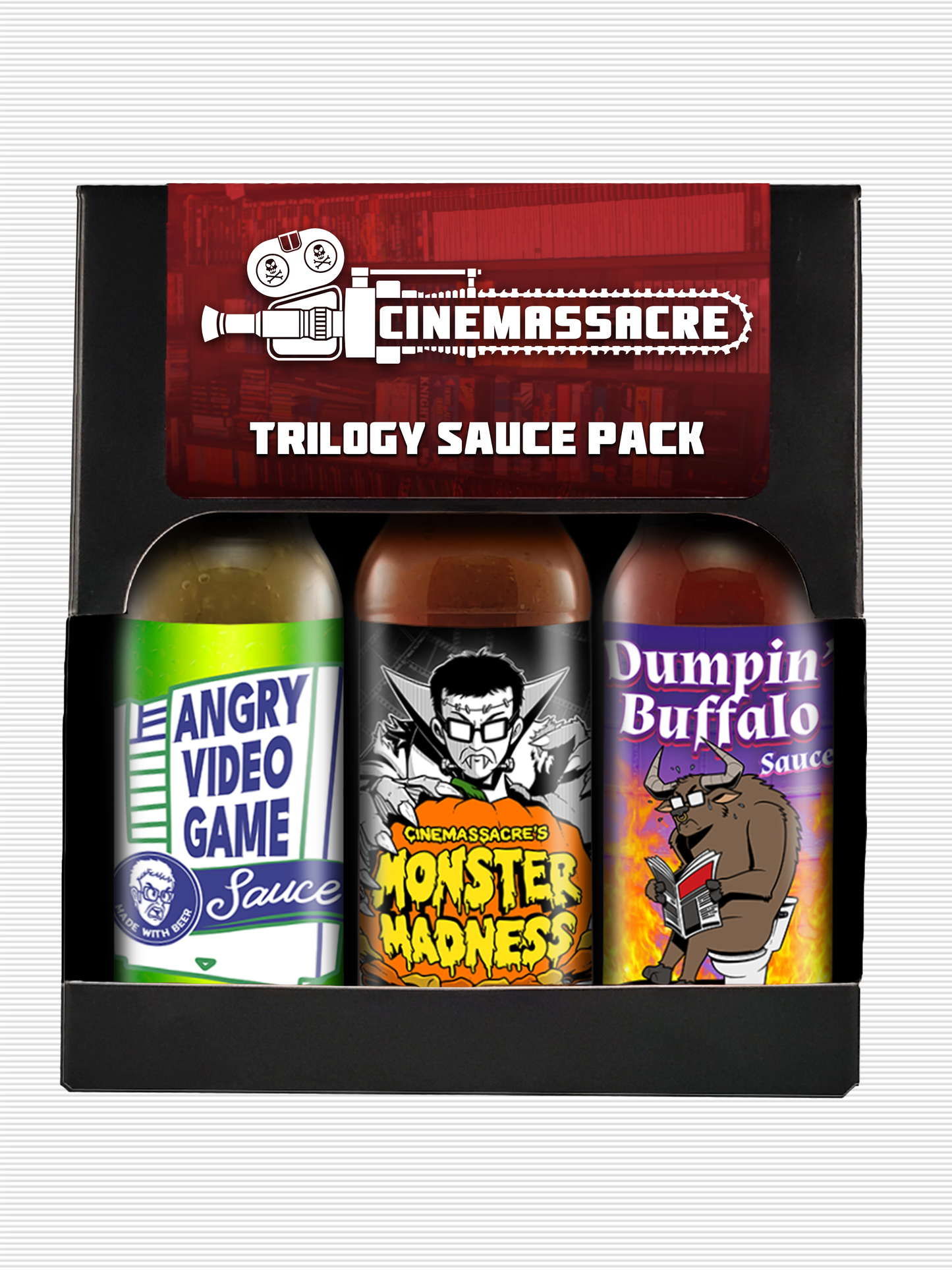 Cinemassacre: TRILOGY SAUCE PACK (Pre-Order)