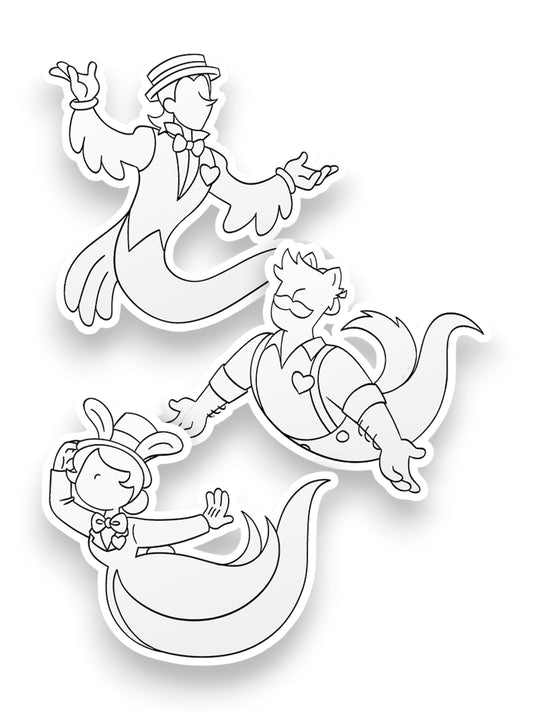 OR3O Clover 3 Sticker Bundle