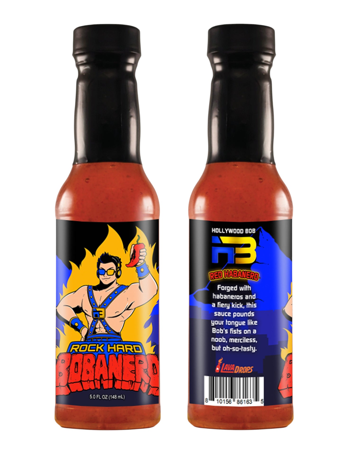 HollywoodBob: "Rock Hard Bobanero" (Red Habanero)