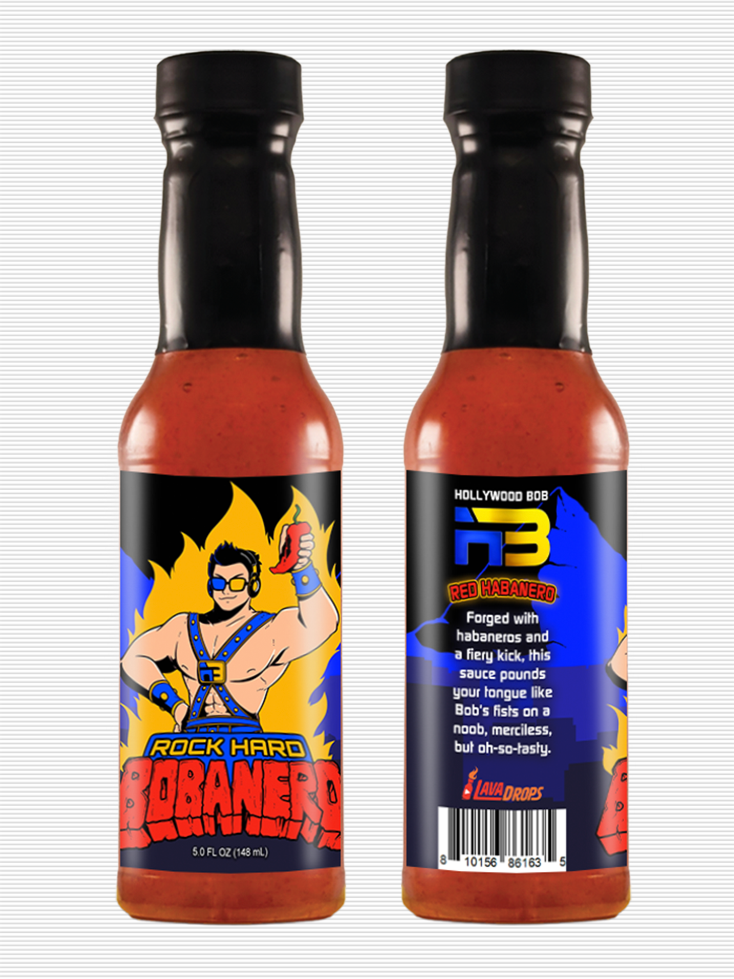 HollywoodBob: "Rock Hard Bobanero" (Red Habanero) (Pre-Order)