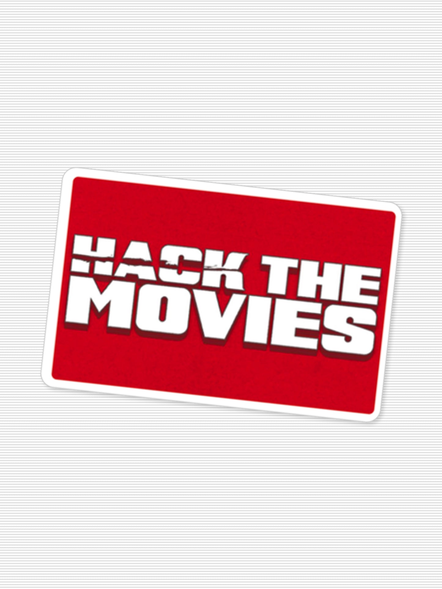 Hack The Movie Sticker Sheet