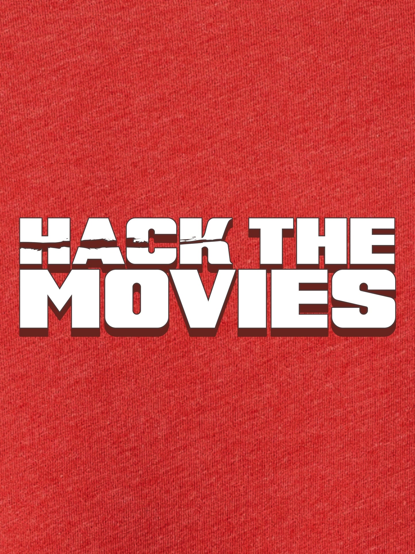 Premium Hack The Movies Logo T-Shirt