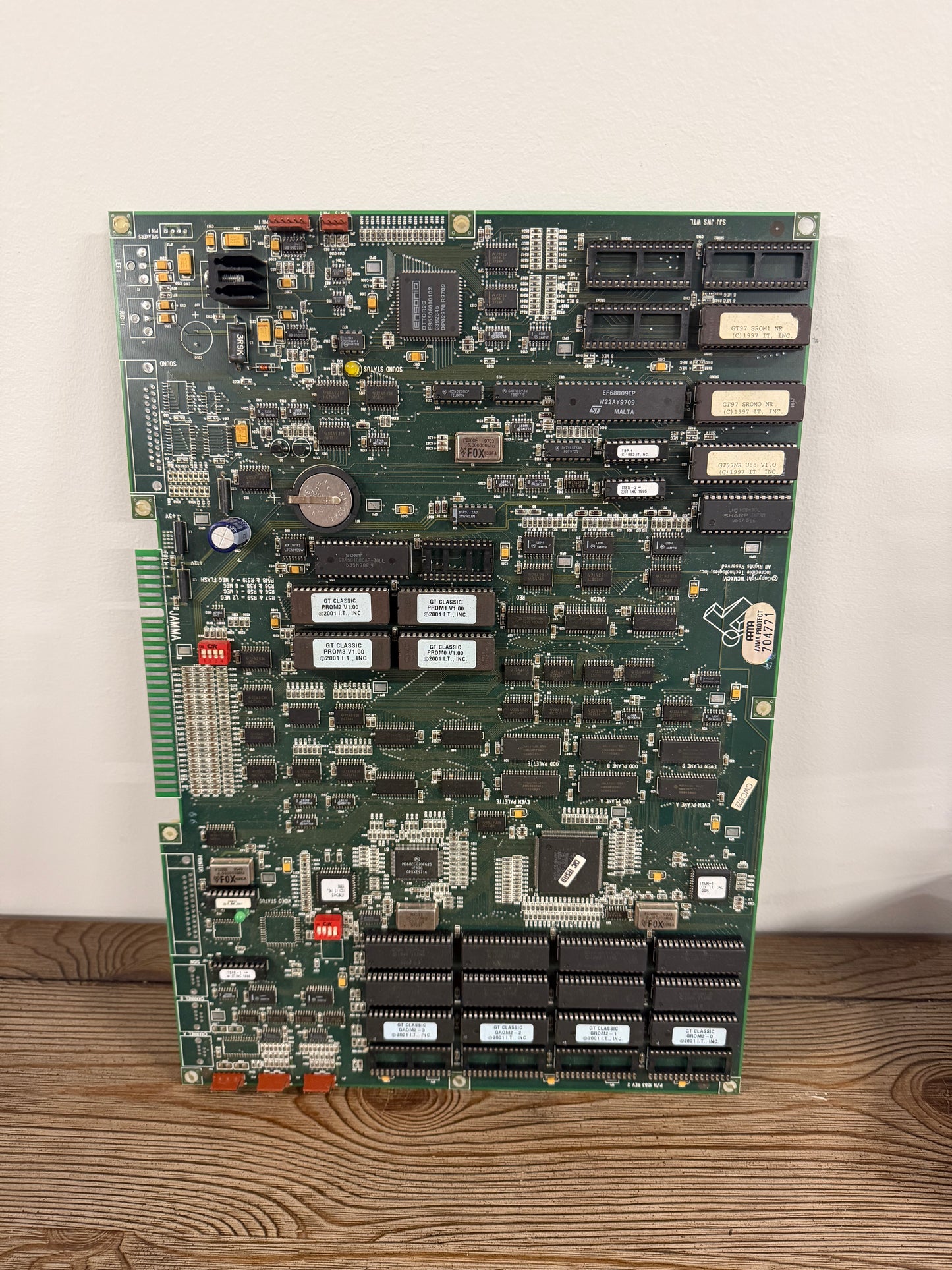 Golden Tee Classic PCB