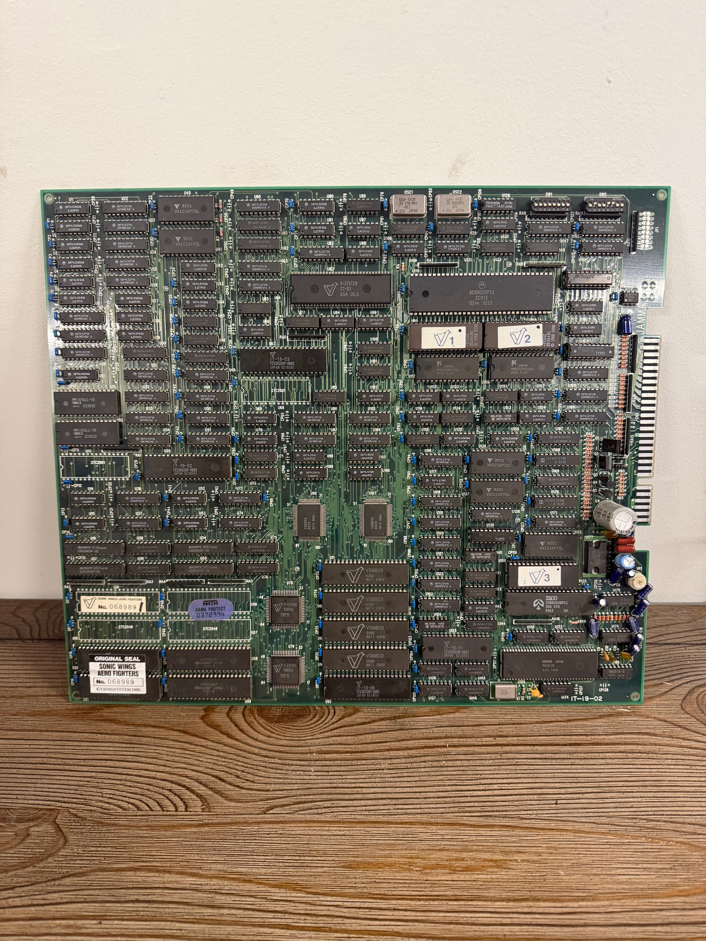 Sonic Wings/Aero Fighters PCB