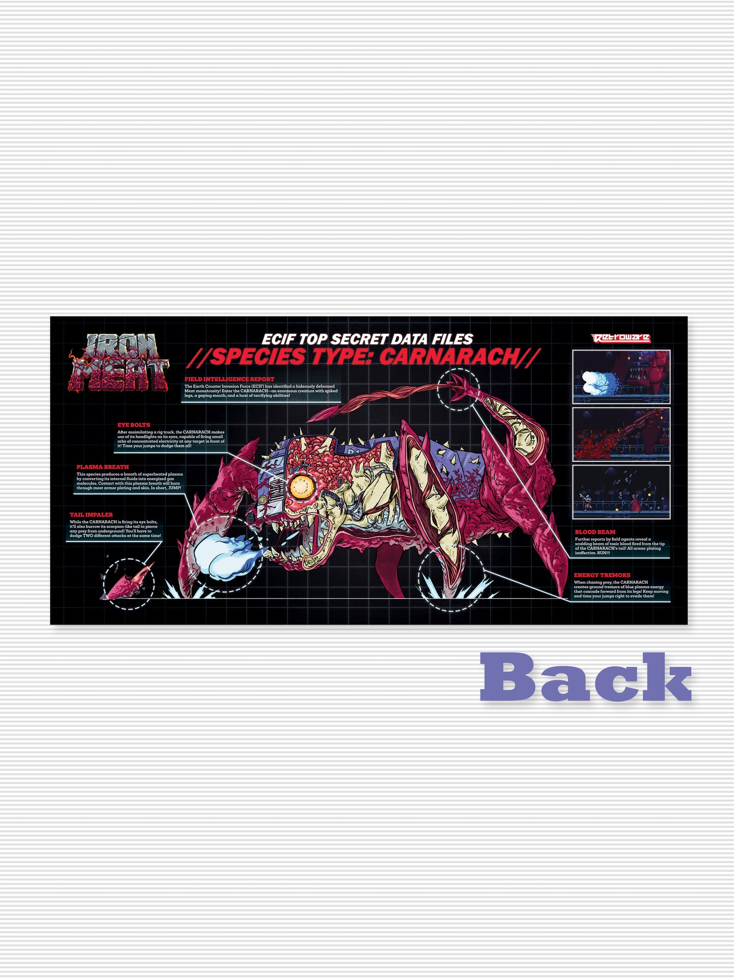 Iron Meat Double-Sided Poster