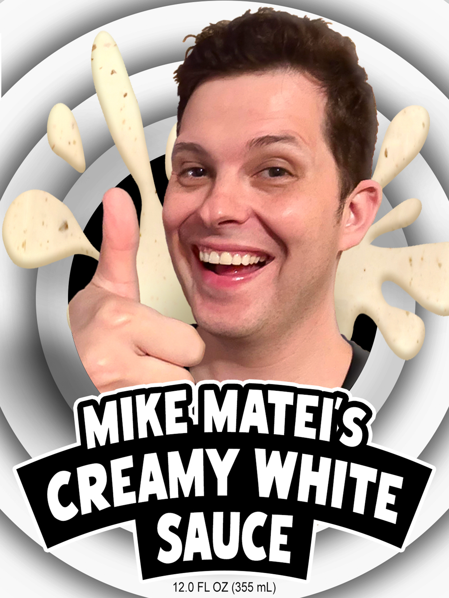 "Mike Matei's Creamy White Sauce" (Habanero Garlic Ranch) (Pre-Order)