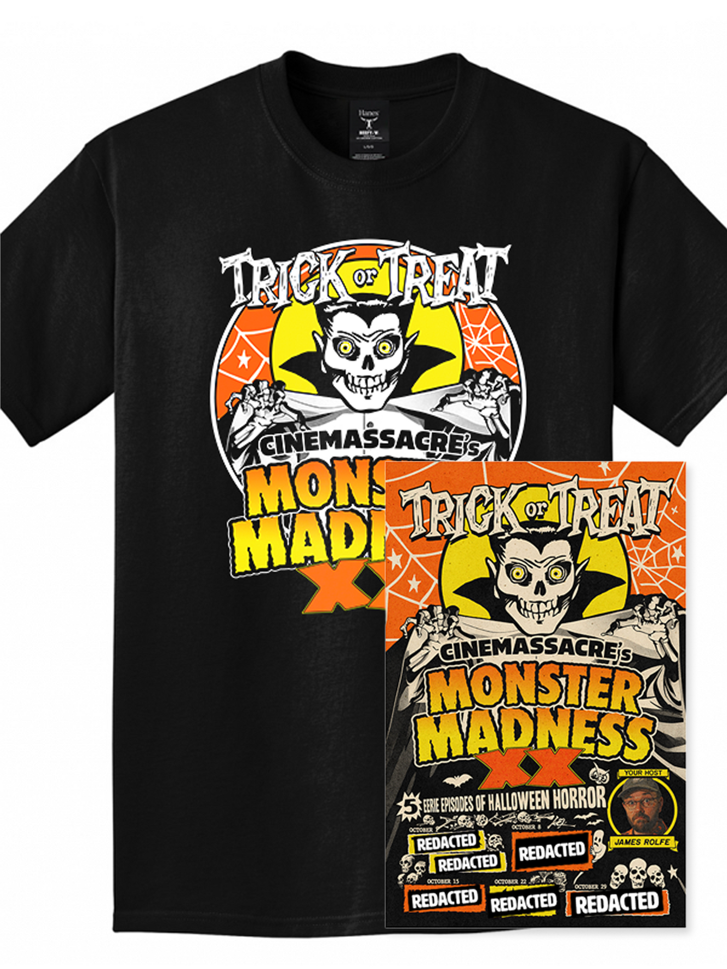 Cinemassacre Monster Madness 20th Anniversary Bundle (Shirt Poster) (Pre-Order)