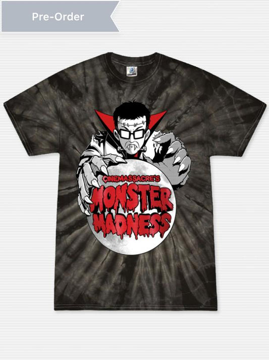 Cinemassacre Monster Madness Tie-Dye T-Shirt (Pre-order)