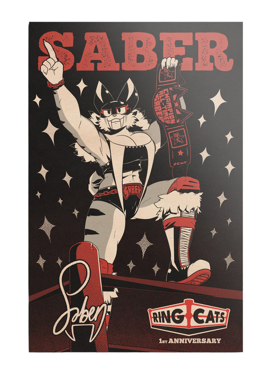 Ring Cats Anniversary Poster